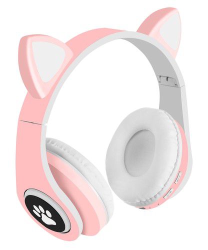 Słuchawki bezprzewodowe bluetooth S16865- różowe