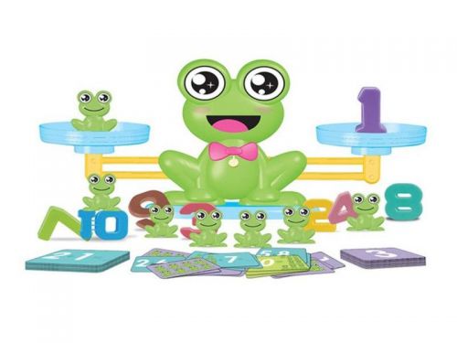 Gra Nauka Liczenia - Równoważnia Waga Szalkowa Żaba - Frog Balance