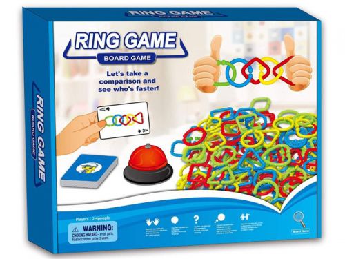 Logiczna Gra Połącz Obręcze Kształty, Puzzle Ring Game