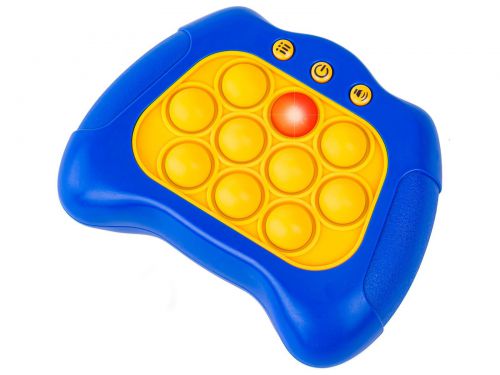 Zabawka Gra Elektroniczna Antystresowa Pop IT Sensoryczna, Wypychanka, Pad, Kontroler GRANATOWY Prze