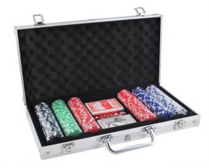 Zestaw do pokera 300 żetonów