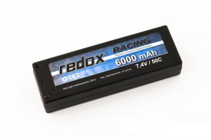 Pakiet Akumulator Samochodowy Redox Lipo 7,4V 6000mAh 50C