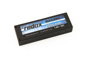 Pakiet Akumulator Samochodowy Redox Lipo 7,4V 6000mAh 35c