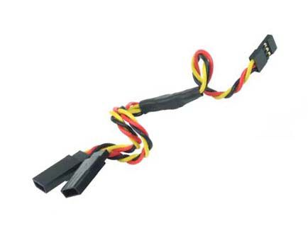 Y - kabel rozgałęziacz 60 cm skręcony (JR)