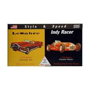 Model Plastikowy - Samochody Style & Speed - Le Sabre \Concept Car\ / Indy Racer - Glencoe Models