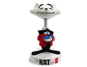 Figurka - 4\ KAT Bobble Head (Red Jacket) - kot KAT z kiwającą głową - AMT