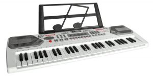 Keyboard - organy elektroniczne 54 klawisze-biały