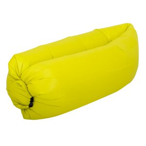 Lazy Bag SOFA materac LEŻAK na POWIETRZE żółty