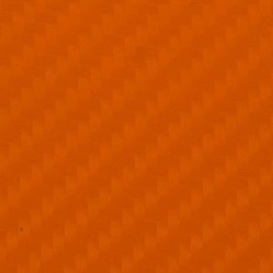 Folia odcinek carbon 4D pomarańczowa 1,52x0,1m