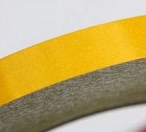Taśma odblaskowa konturowa żółta 0,01x45,7m