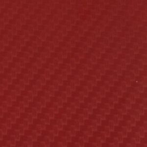 Folia odcinek carbon 5D czerwona 1,52x0,1m