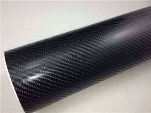Folia rolka carbon 4D czarna 1,52x30m