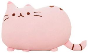 Poduszka Dekoracyjna emoji pusheen kot różowy