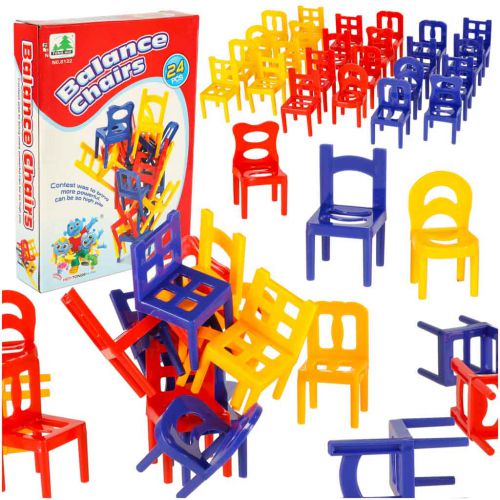 Gra zręcznościowa spadające krzesła krzesełka