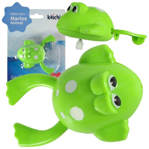 Zabawka do kąpieli nakręcana pływająca żabka