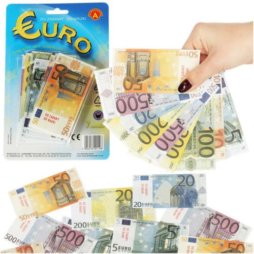 ALEXANDER Euro pieniądze zabawka edukacyjna 119elementów 3+
