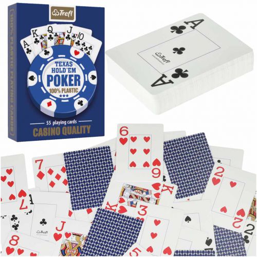 MUDUKO Poker 100% plastik karty do gry