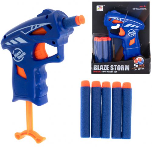 Wyrzutnia pistolet Blaze Storm + 5 strzałek NERF