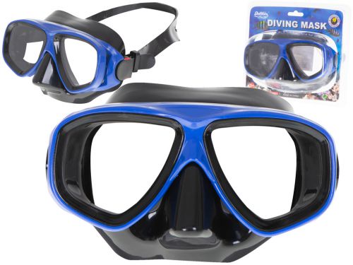 Maska pływacka okulary gogle do nurkowania wody czarne