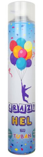 TUBAN Hel do balonów Crazy hel w sprayu 6,5x34,5x6,5cm